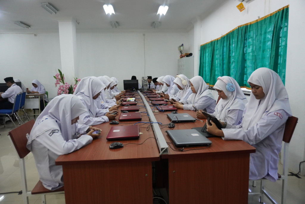 MTsN 2 Medan Laksanakan Uji Kemahiran Berbahasa Indonesia (UKBI) Bekerja Sama Dengan Balai Bahasa Medan