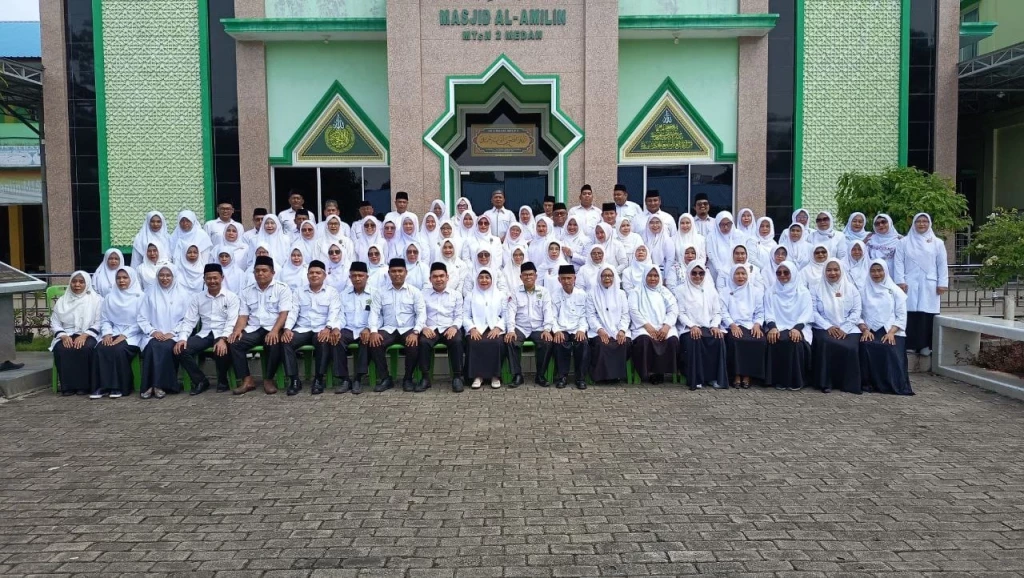 Hari Terakhir PMBM Jalur Tes MTsN 2 Medan Penuh Antusiasme