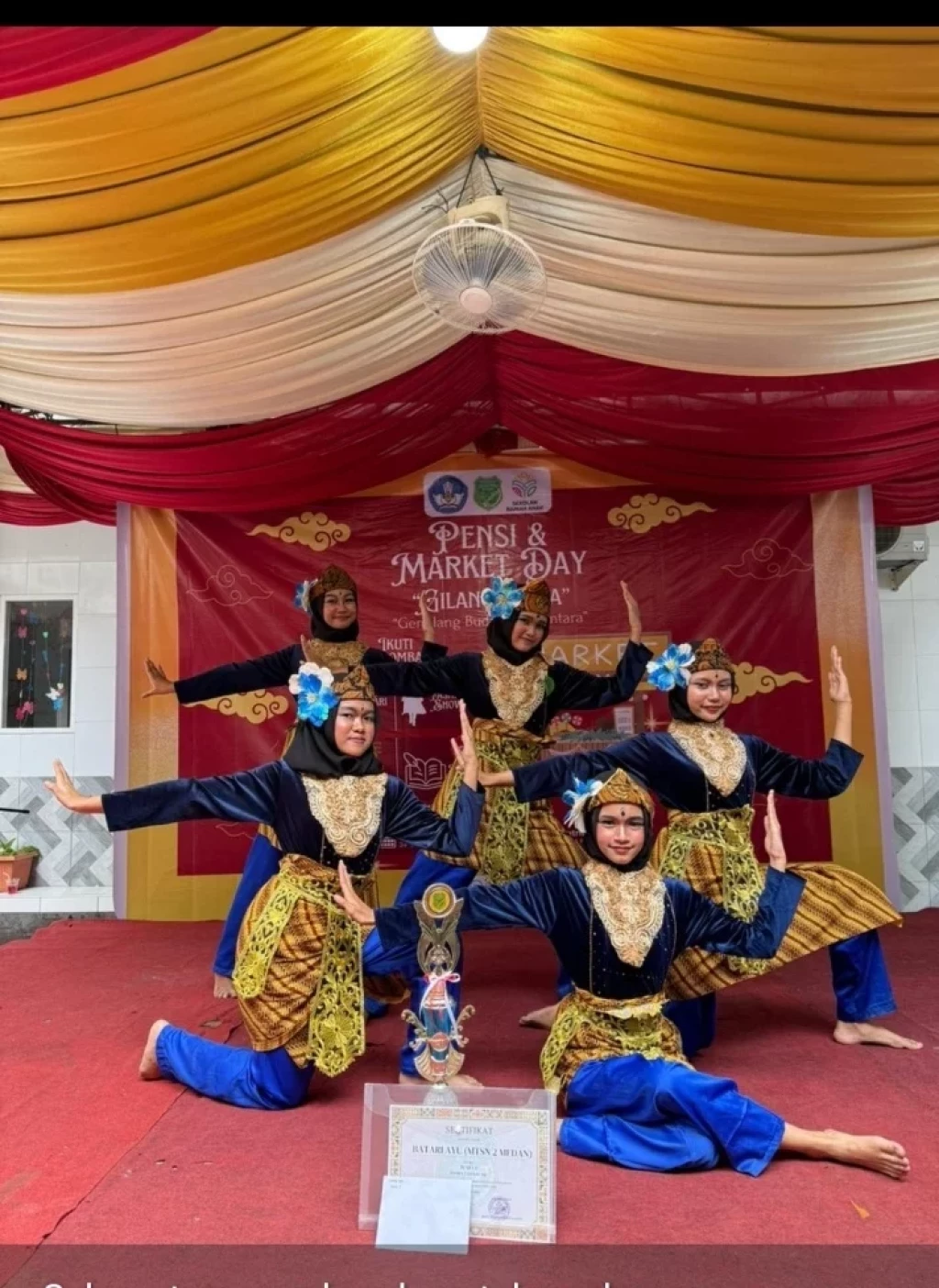 Batari Ayu MTsN 2 Medan Juara Tari Kreasi